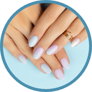 Professional manicure services - nail shaping, cuticle care, polish application